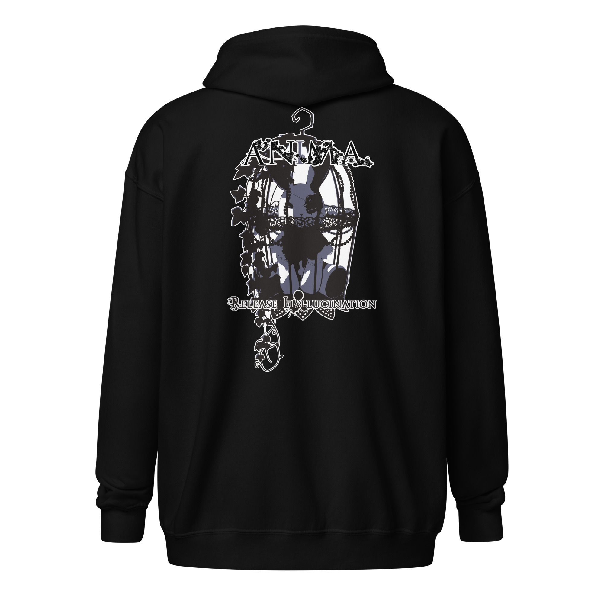 The Rabbit of Anima Zip hoodie