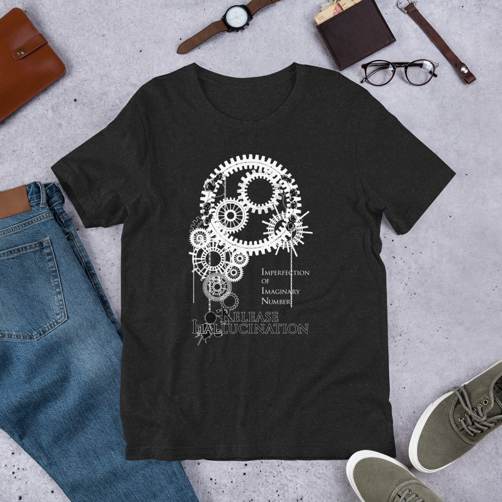 The Gears of Imaginary Number T-shirt